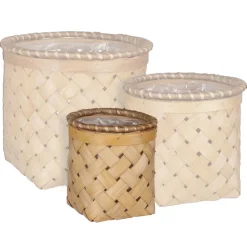 Formia pot (ø17x18cm) licht bruin