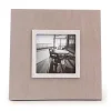 Fotokader MDF (13x13cm) grijs/wit