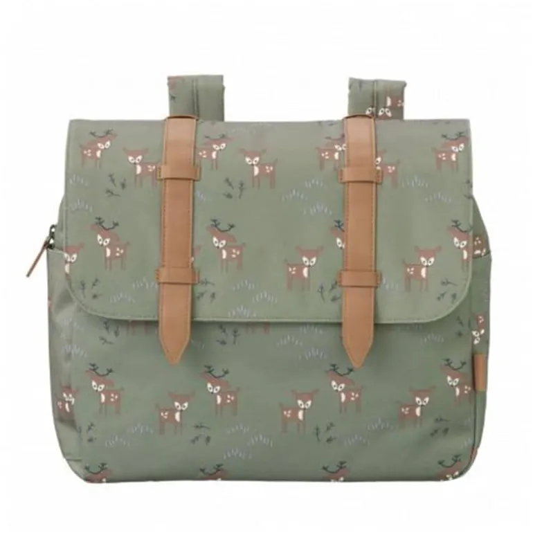 Fresk Boekentas Deer Olive