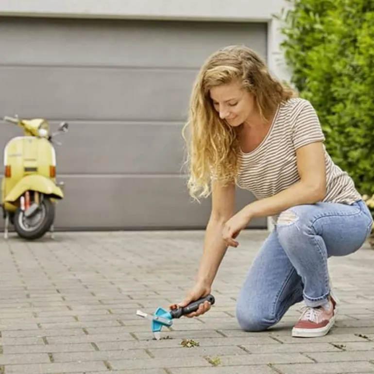 Gardena Combisysteem 2in1 voegkrabber met handvat