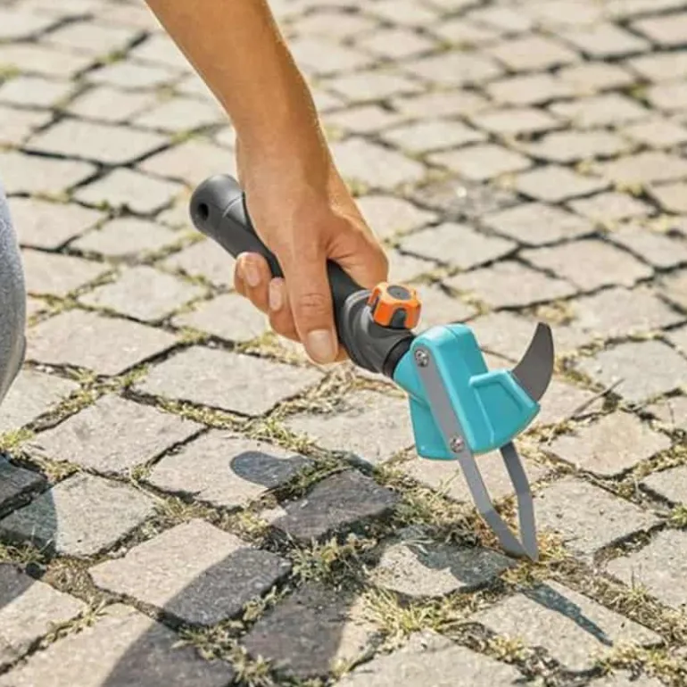 Gardena Combisysteem 2in1 voegkrabber met handvat