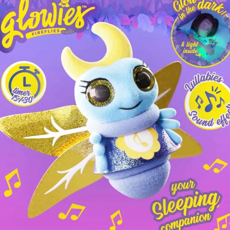 Glowie Firefly Plush blue