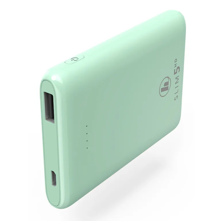 Hama Powerbank slim 5HD (5000mAh) muntgroen