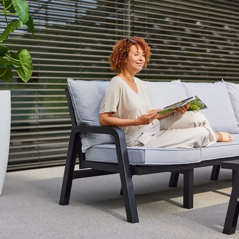 Hartman Ibiza Hoeksalon in Royal Grey