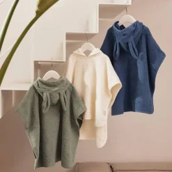 Jollein Badponcho ash green