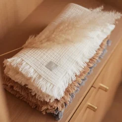 Jollein Deken muslin fringe (75x100cm)