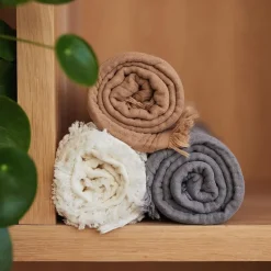 Jollein Deken muslin fringe (75x100cm)