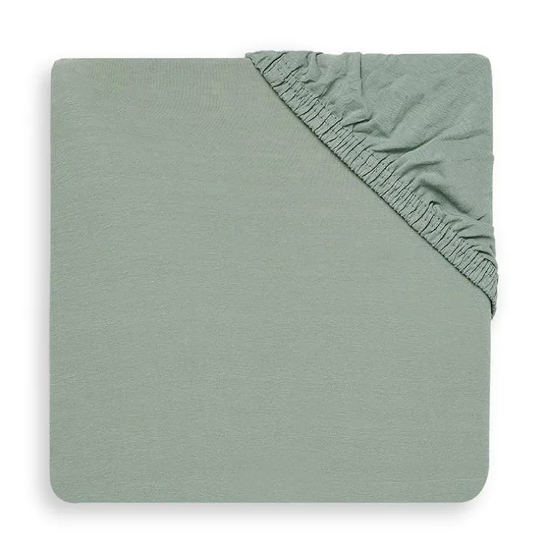 Jollein Hoeslaken (60x120cm) jersey ash green