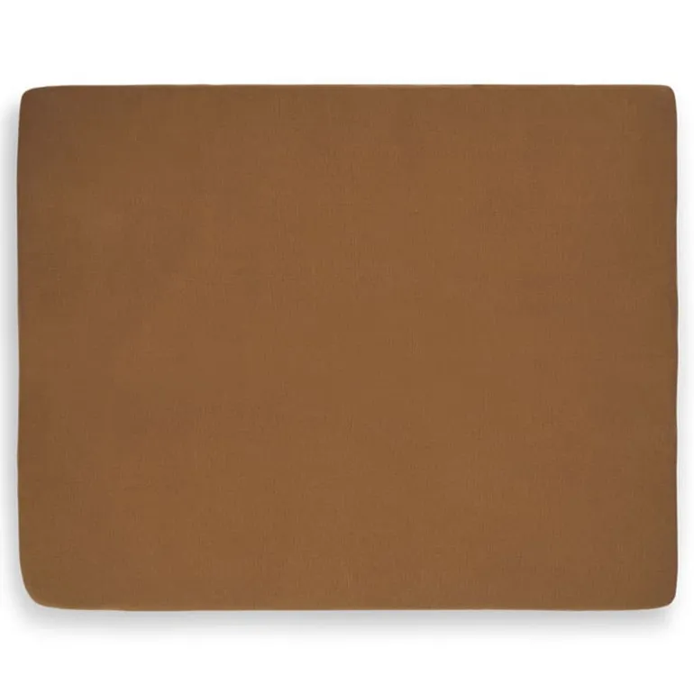 Jollein Hoeslaken (75x95cm) jersey caramel
