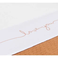 Jollein Laken bed I Love You – Caramel