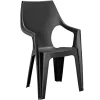 Keter Dante armstoel hoge rug graphite