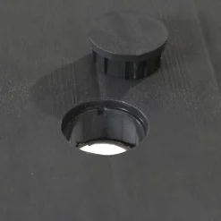 Keter Futura tafel (165x94cm) graphite met parasolopening