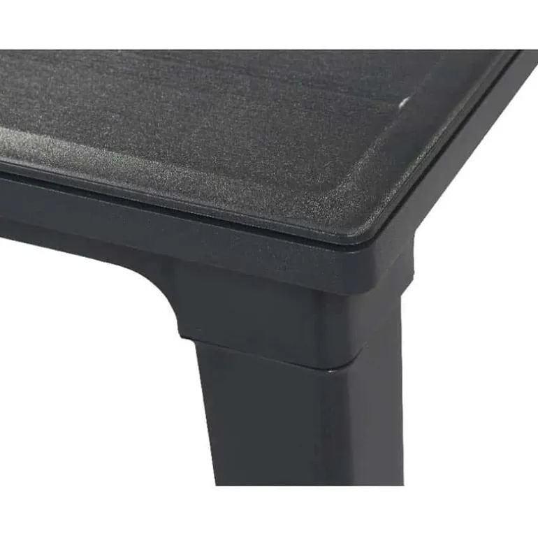 Keter Futura tafel (165x94cm) graphite met parasolopening