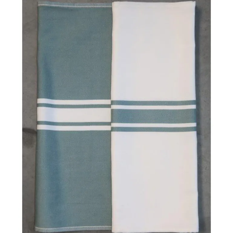 Keukenhanddoek Payton 6 stuks (50x70cm) groen mineral