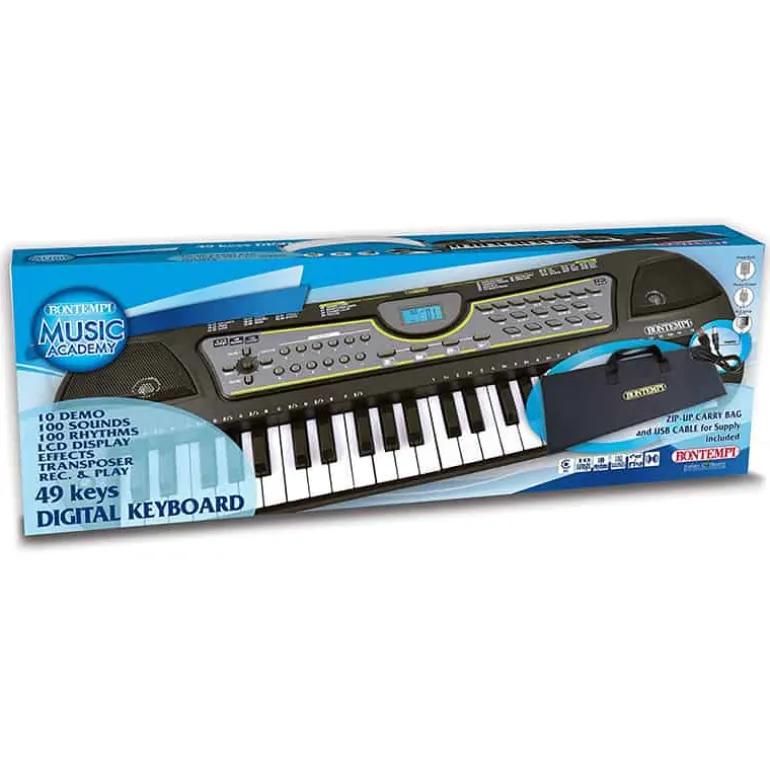Keyboard 49 Midi key (USB/Socket Headset)