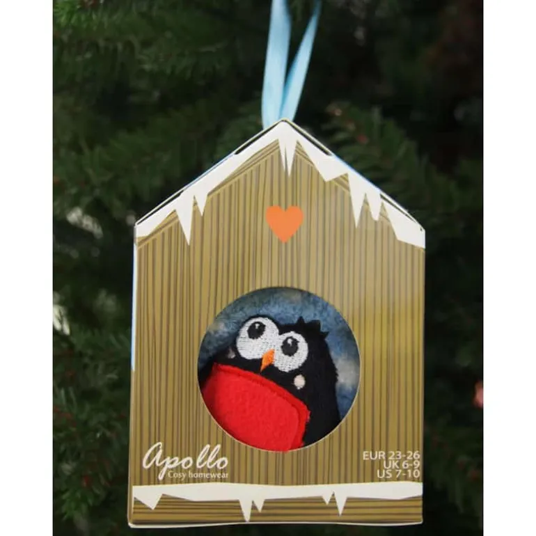 Kinder huissokken 3D in geschenkdoos