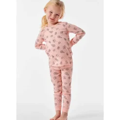Kinder pyjama lang – 612 peach