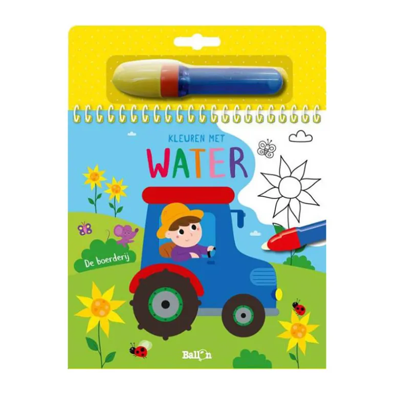 Kleuren met water