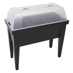 Kweektafel PP (80x40x65cm) antraciet met deksel