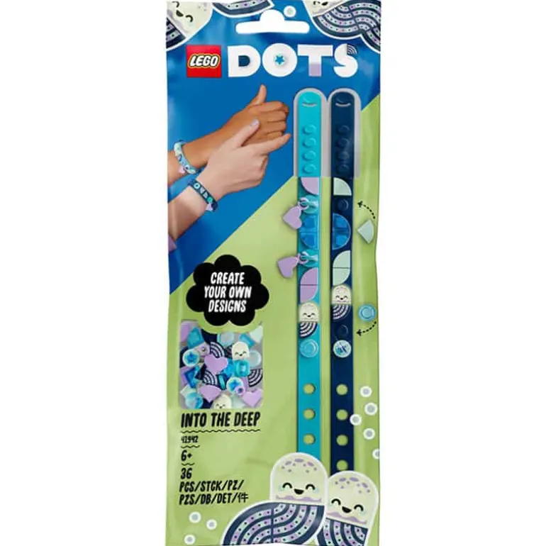 Lego DOTS Diepzee armbanden met bedeltjes (41942)