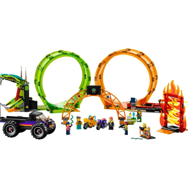 Lego Double Loop Stunt Arena