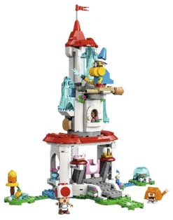 Lego Mario  Uitbreidingsset: Kat-Peach -uitrusting en Ijstoren