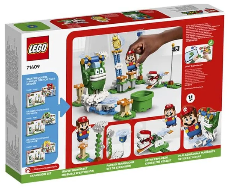 Lego Mario Uitbreidingsset: Reuzen- Spikes wolkentop uitdaging