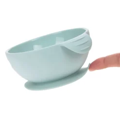 Lässig siliconen bowl blauw