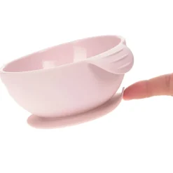 Lässig siliconen bowl roze