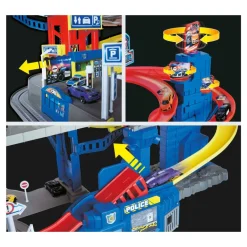 Majorette 5 levels super chase center