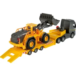 Majorette Volvo Truck + Wheel Loader