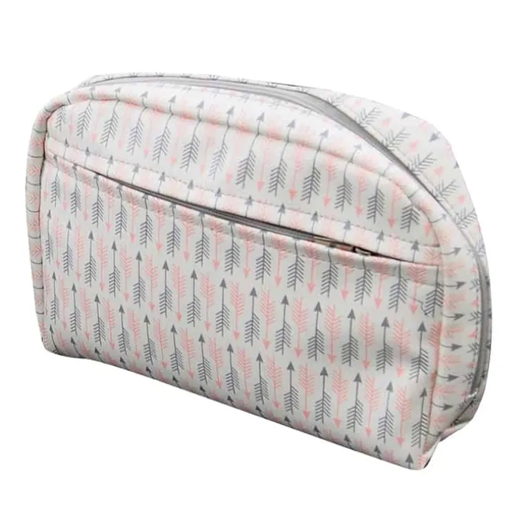 Make-up tasje met pijlenmotief 18x10x4cm