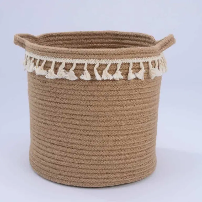 Mand stof (32xH30cm) met handvat