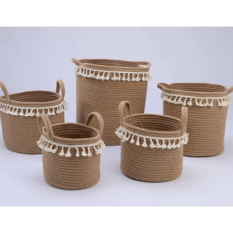 Mand stof (32xH30cm) met handvat