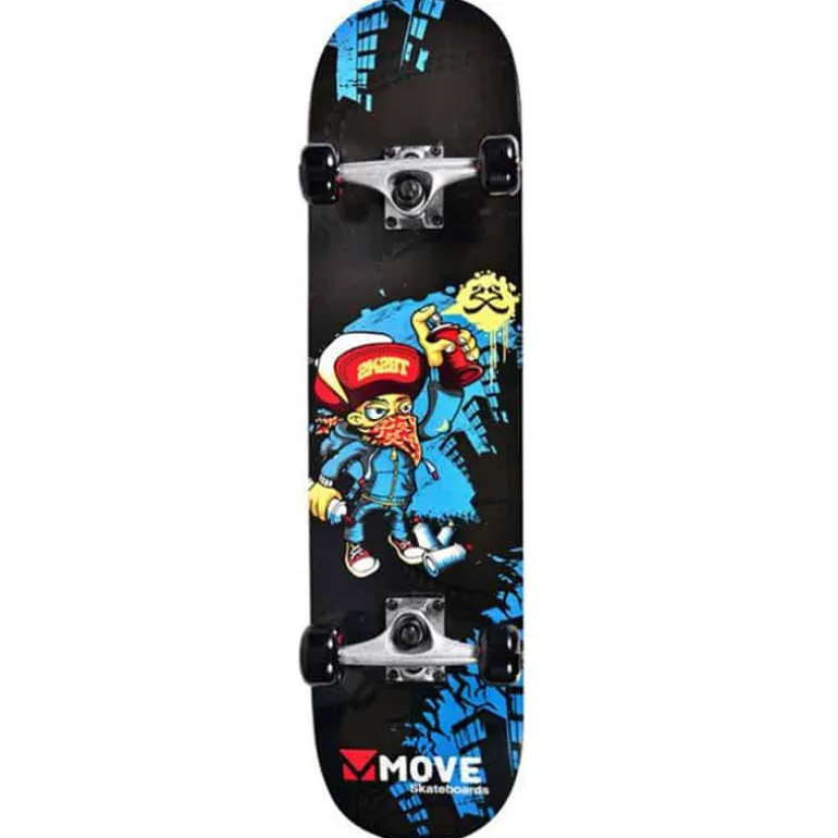 Maple Leaf Skateboard (79cm) Eighties/Graffiti