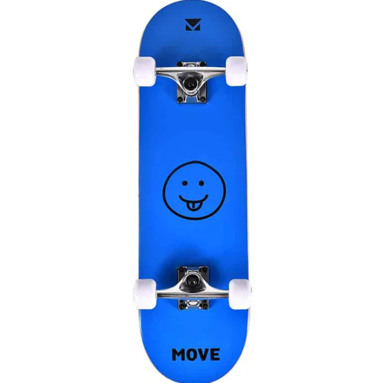 Maple Skateboard Smile Blue