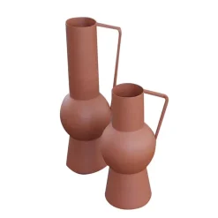 Mauri vaas (23cm) terrakleur