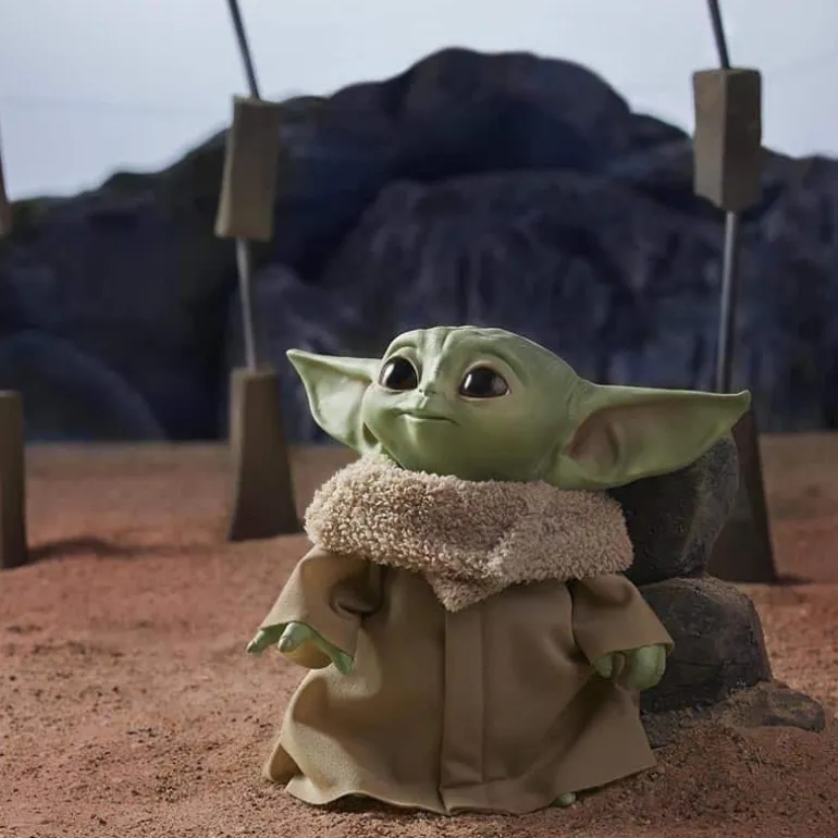 MB Star Wars The Child talking plush toy