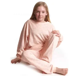 Meisjes pyjama velours cat 128/176