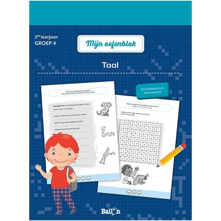 Mijn oefenblok: Taal (2e leerjaar – groep 4)