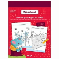 Mijn oefenblok: Vermenigvuldigen & delen (3e leerjaar – groep 5)