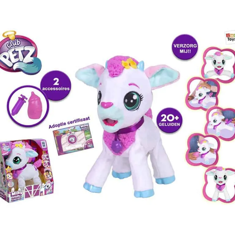 Milky de geit – Interactieve Knuffel
