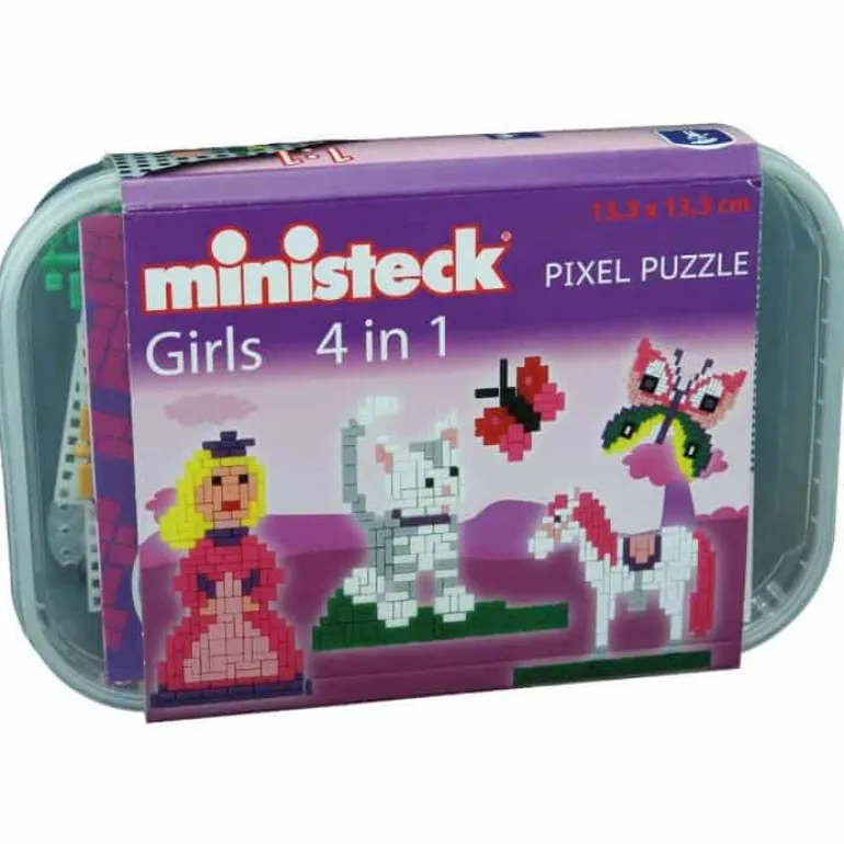 Ministeck Girls 4in1 – Plastic Box
