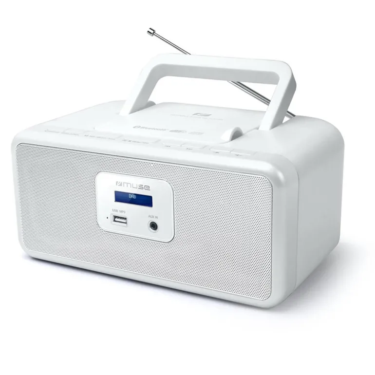 Muse M-32 DB DAB+/FM Radio CD-speler wit