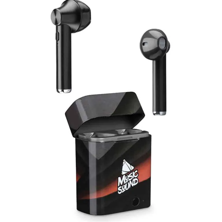 MusicS in-ear hoofdtelefoon BT TWS1 – zwart
