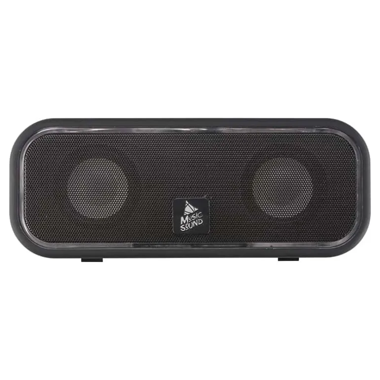 MusicS Speaker wireless led stripe bt zwart