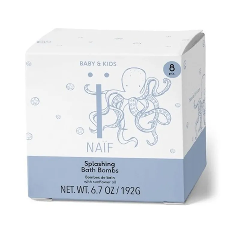 Naïf Splashing Bath Bombs