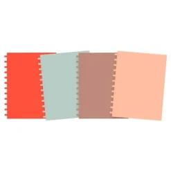 Nature Schrift PVC (A4) geruit