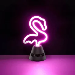 Neon Beat speaker LED flamingo