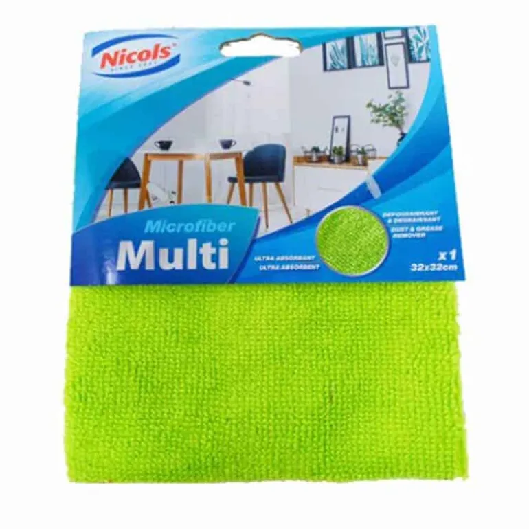 Nicols Vaatdoek 32x32cm Multi